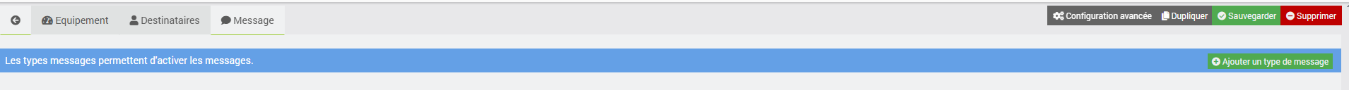 Image onglet message