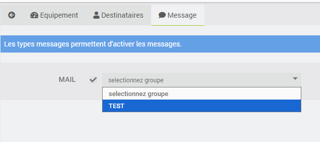Image onglet message select groupe